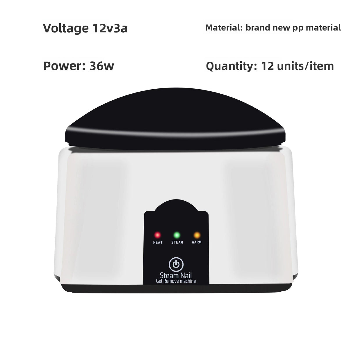 High-power steam car removal machine