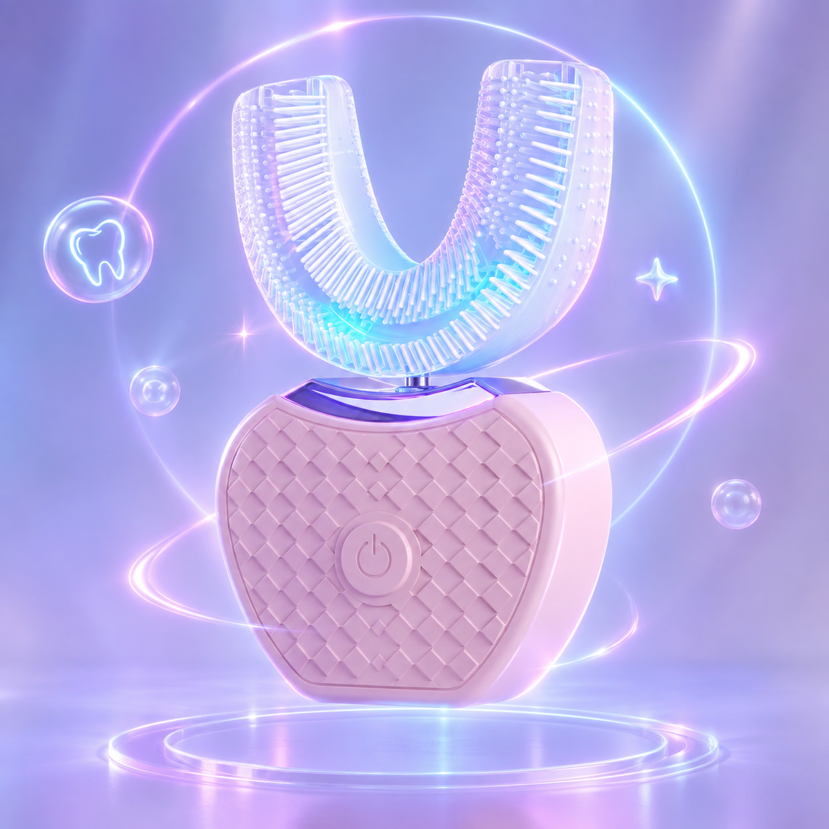 U-Shaped Electric Toothbrush – Automatic 360° Cleaning in 10 Seconds