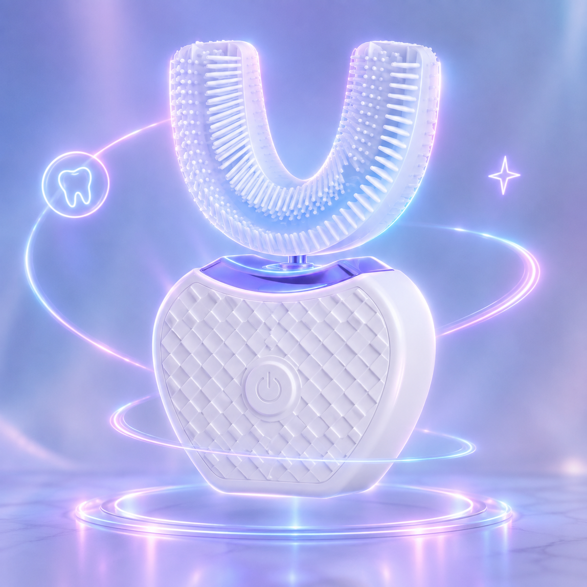 U-Shaped Electric Toothbrush – Automatic 360° Cleaning in 10 Seconds