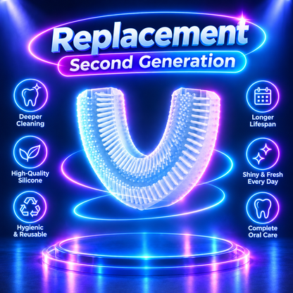 U-Shaped Electric Toothbrush – Automatic 360° Cleaning in 10 Seconds