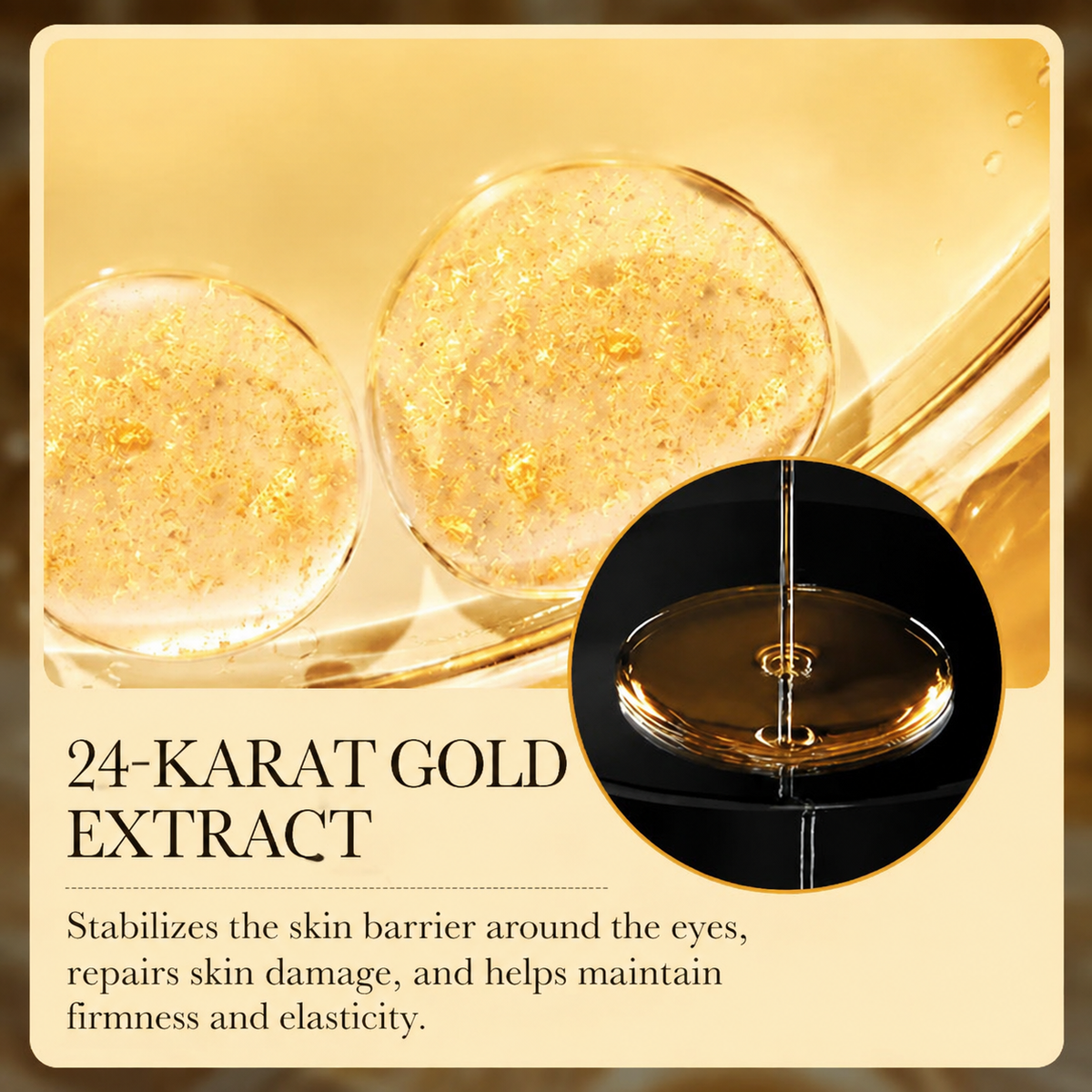 24K Gold Eye Contour Cream